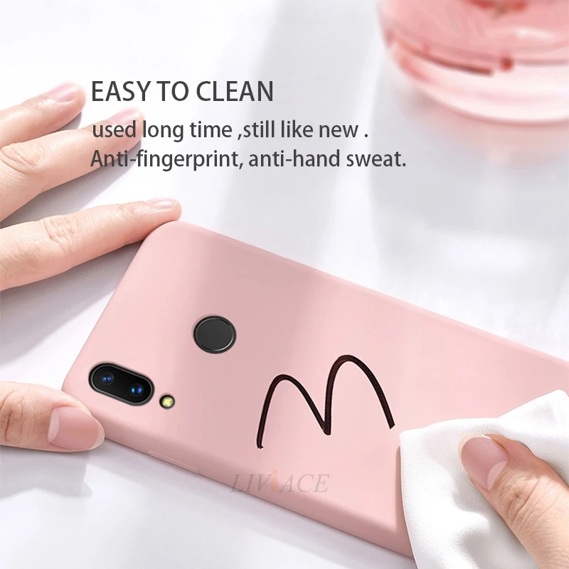 Оригинальный жидкий силиконовый чехол для телефона huawei nova 5 pro 5i 3 3i 3e 4 4e 2s 2i 2 plus