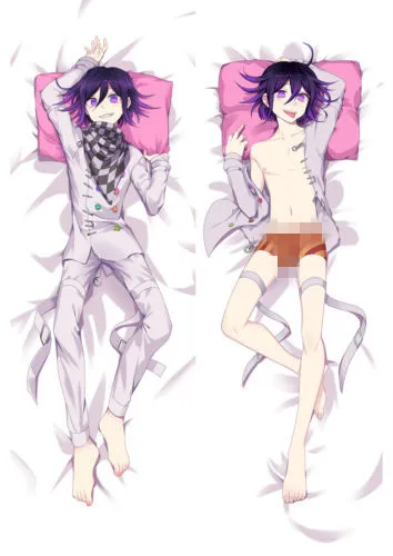 Аниме Danganronpa Ouma Kokichi Dakimakura обнимающие Тела Наволочки Чехол 59"