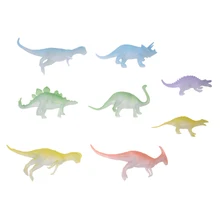 ABWE Лучшая 8 шт. светящиеся фосфоресцирующие динозавры фигурка детская игрушка подарок ребенок светящийся динозавр