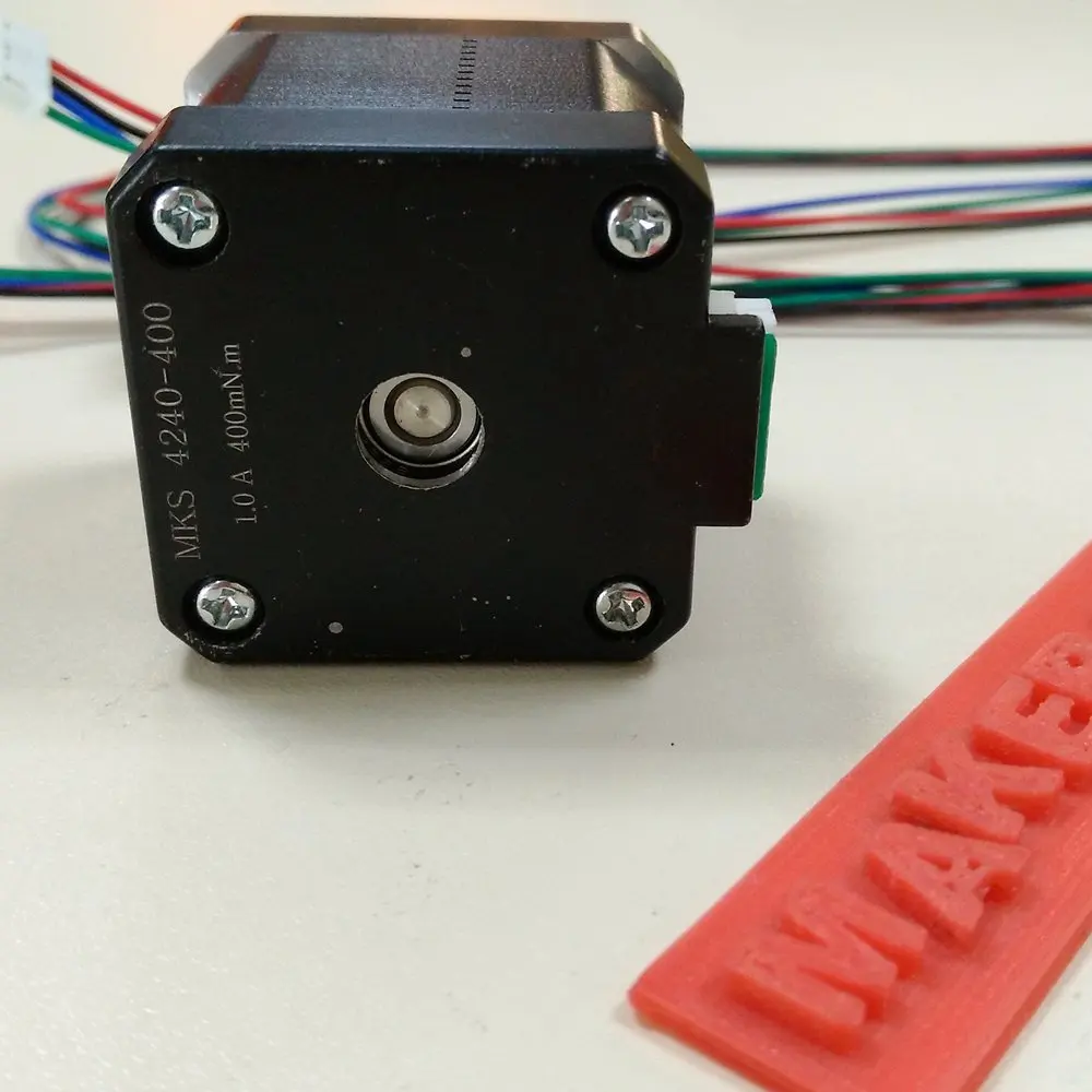 Makerbase MKS 4240 400 nema17 шаговый двигатель 3D части принтера 1A 40 мм 1.8C 0.4N низкий уровень