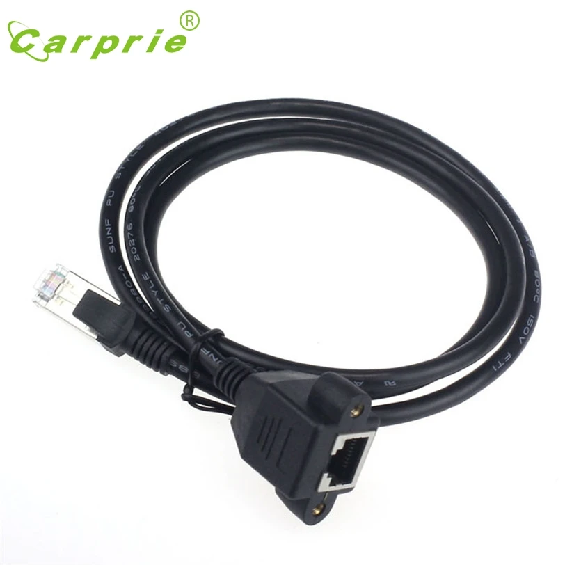 

CARPRIE RJ45 Male to Female Screw Ethernet LAN Network extension Cable 0.6-5m Feb14 MotherLander
