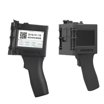 

lxhcoody 600DPI Handheld Inkjet Date Serial Number Printer Touch Screen QR Code Coding Machine