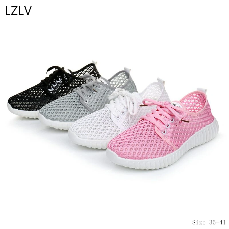 

LZLV Summer Breathable Women's Shoes Fashion Casual Shoes 5 Color Shoes