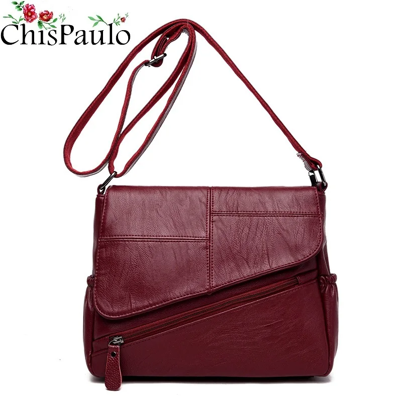

2018 Luxury Brand Handbags Women Bags Designer Fashion Shoulder Leather Bags elegant Female Messenger Bags Ladies Crossbody N295