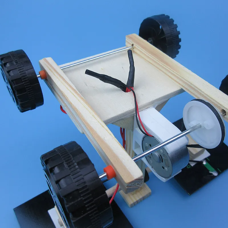 DIY tech small gizmos космический зонд солнечный автомобиль Гибридный привод автомобиль физический эксперимент для первичного и вторичного