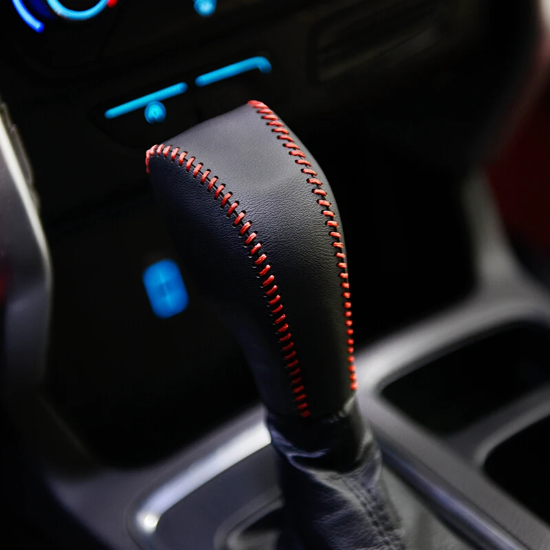 Kust Car Gear Shift Knob Covers Case for Ford for Kuga 2017 Automatic