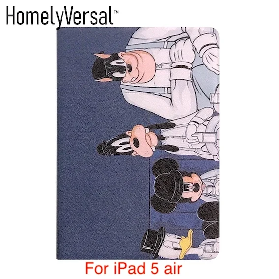 Чехол для планшета Kawaii Cartoon Du Fei для / iPad mini 1/2/3/4 чехол для iPad air2 чехол в подарок iPad 5 оболочка для iPad 2/3/4 - Цвет: For iPad 5 air