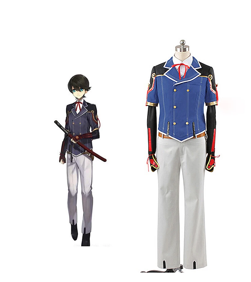 Horikawa Kunihiro Косплей Touken Ranbu Костюм на заказ полный комплект | Тематическая одежда и
