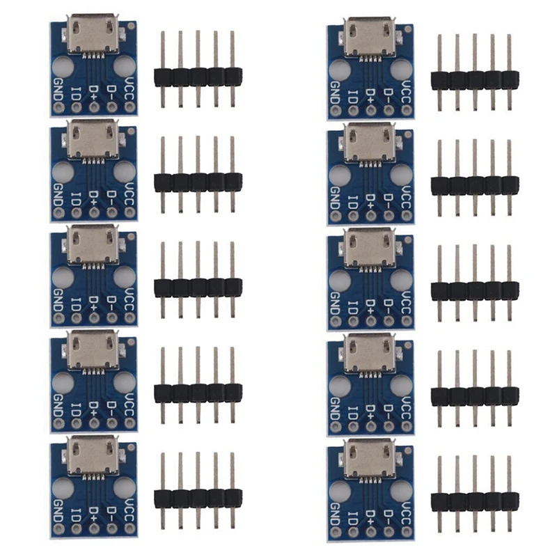 HOT-5pcs 0,9 в до 5 В Converter конвертер USB повышающий Boost модуль 600ma зеленый+ серебристый и 10 шт. мини USB Поворот Dip интерфейс сиденье 5 В