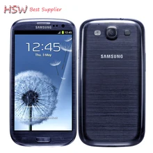 Unlocked Original Samsung Galaxy S3 i9300 Cell phone Quad Core 8MP Camera NFC 4.8” GPS Wifi 3G Phone Refurbished Free shipping