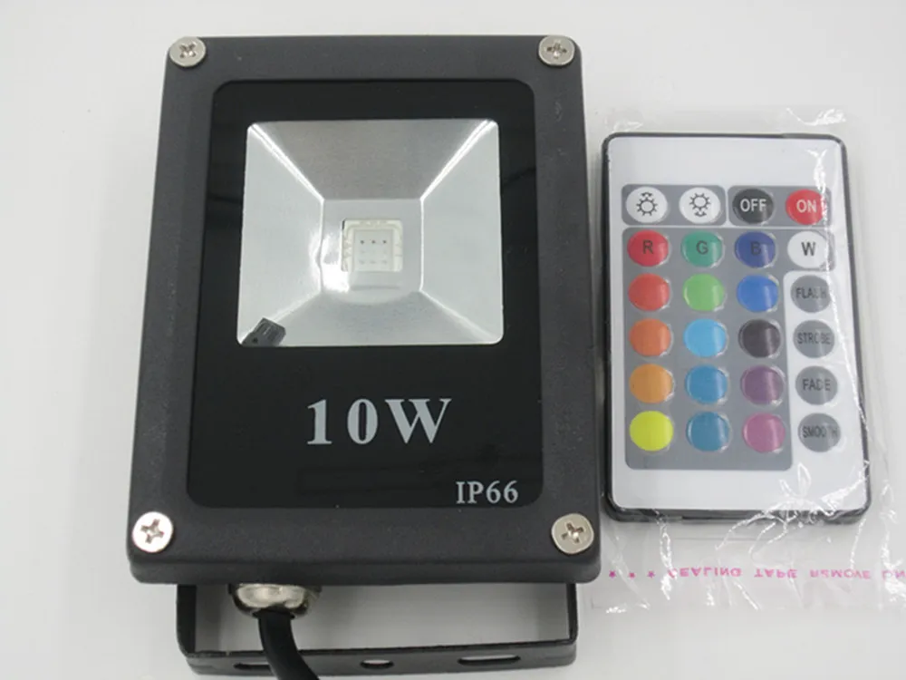 

Hot RGB LED Floodlight 50W Foco LED Exterior Spotlight IP65 LED Outdoor Light Reflector Spot Flood light With Remote Control