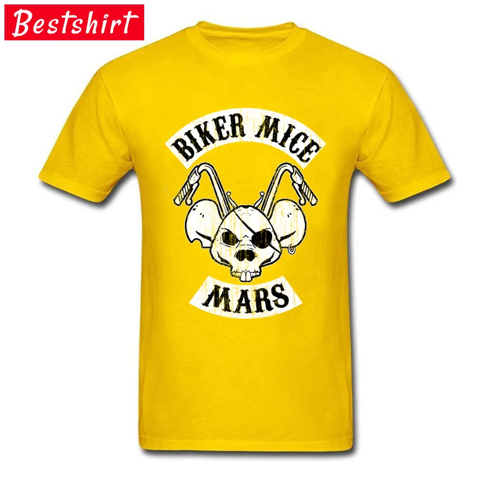 Newest Mens Tshirts Round Neck Short Sleeve Pure Cotton Sons of Mars Tees Design T-Shirt Top Quality Sons of Mars yellow