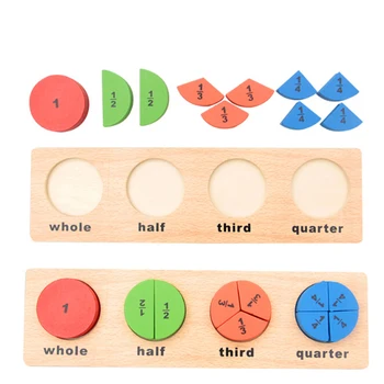 

Baby Wooden Blocks Geometry Shape Matching Toy Suits Jointed Board Education Building Block Shape Pairs Equal Point Baby Gift