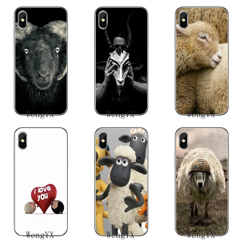 

funny lovely sheep slim silicone TPU Soft phone cover case For Samsung Galaxy J3 J5 J7 A3 A5 A7 2015 2016 2017