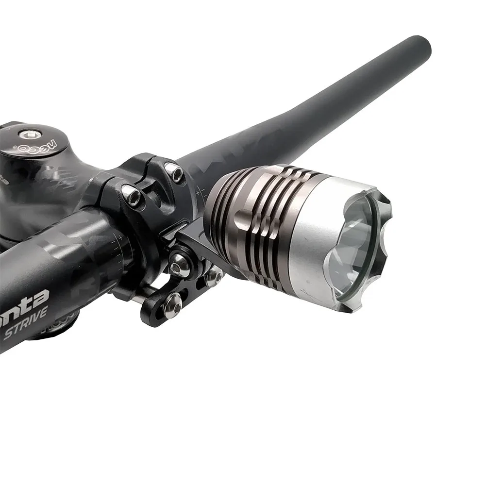 

Bicycle Aluminum Alloy Rotating Front Lamp Light Frame Anti-skid Bicycle Light Frame Bicycle Light Camera Adapter