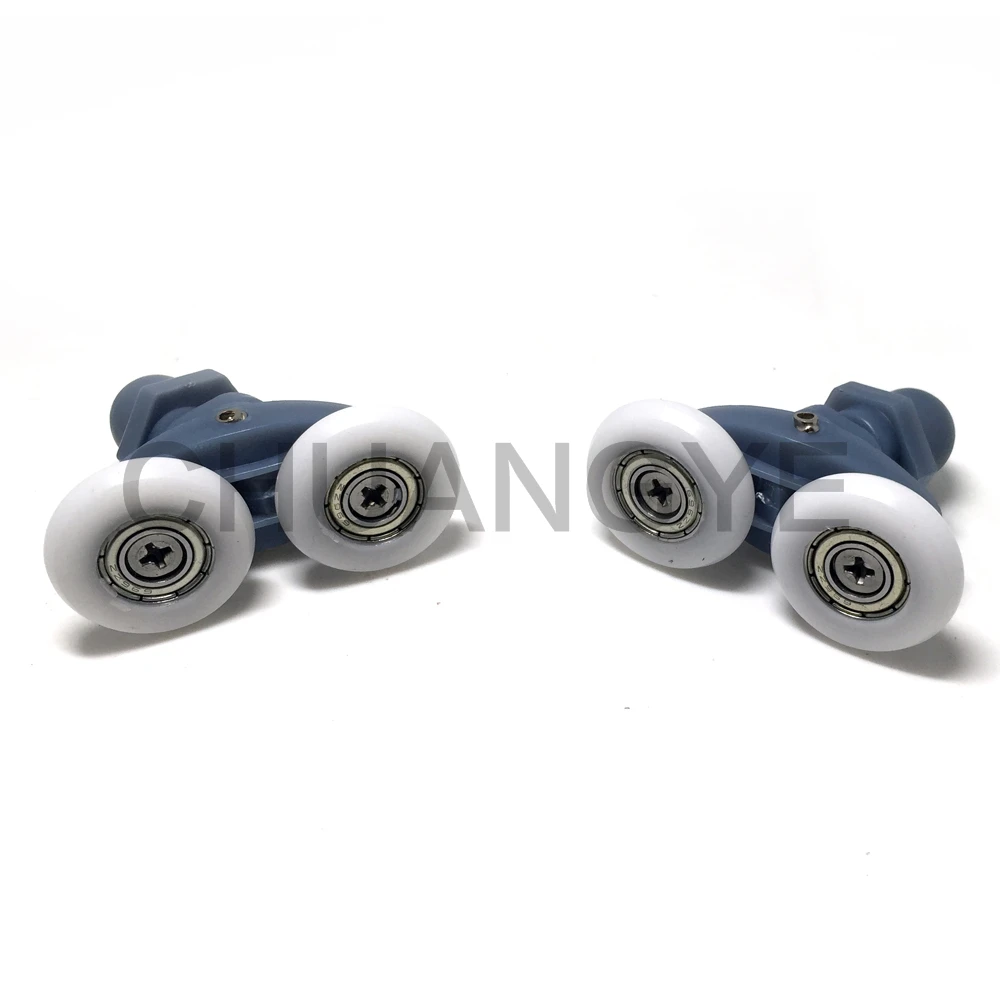 8 Shower Door ROLLERS Runners Pulleys Wheels bathroom Replacement Parts 25mm