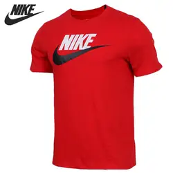 Оригинальный Новое поступление NIKE как M футболка NSW ICON FUTURA мужские футболки с коротким рукавом спортивная одежда