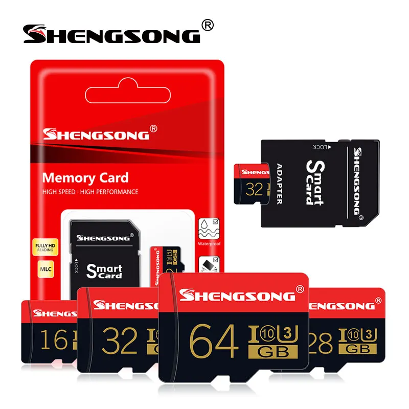 

Real capacity Micro SD Memory Card 8GB/16GB/32GB/64GB/128GB Class 10 Memori Micro SD Card for Samsung smartphone flash card