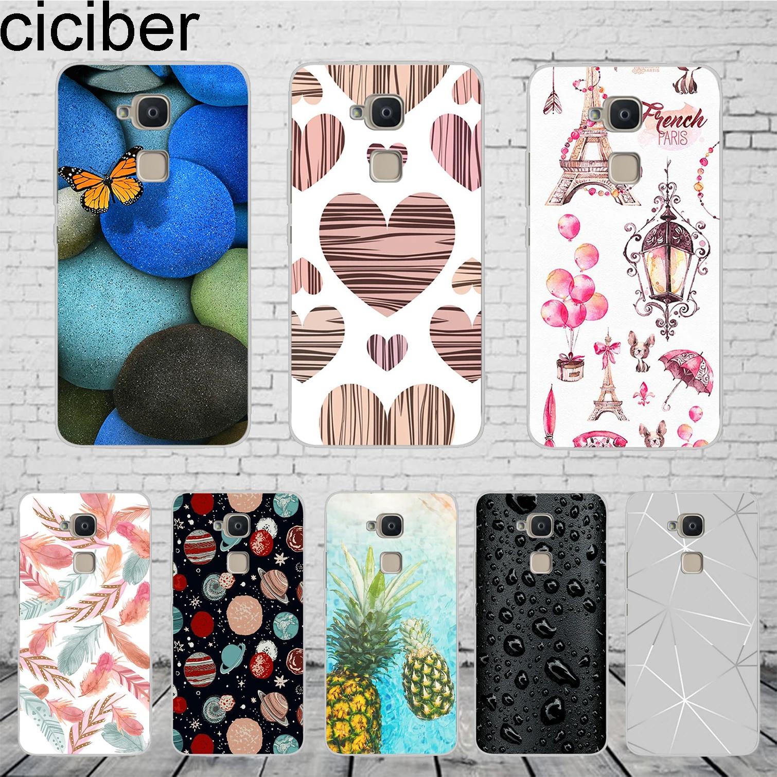 

ciciber Pineapple Feather Cover For BQ Aquaris C U2 U X5 V VS X2 X Lite Pro Plus E5 M4.5 M5 M5.5 Phone Case Soft TPU Funda Coque