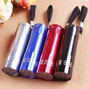 

Adeeing 4pcs LED Mini Highlight Flashlight Emergency Lamp Torch for Outdoor Activities Supplies