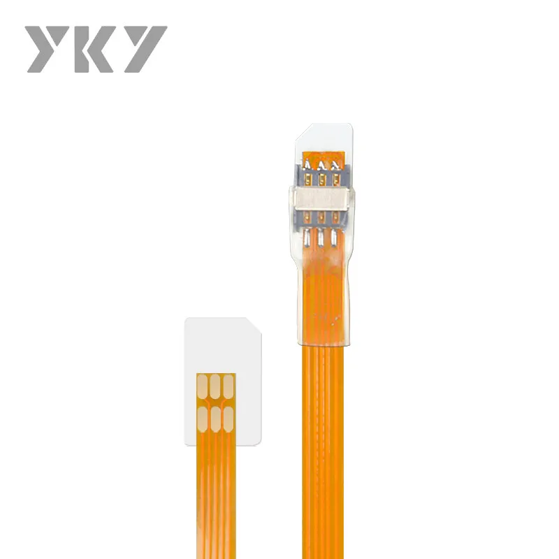 

SIM Card Reverse Turn To Nano Card Slot Extension Cable External Line Converter Adapter Transparent Open Device Universal