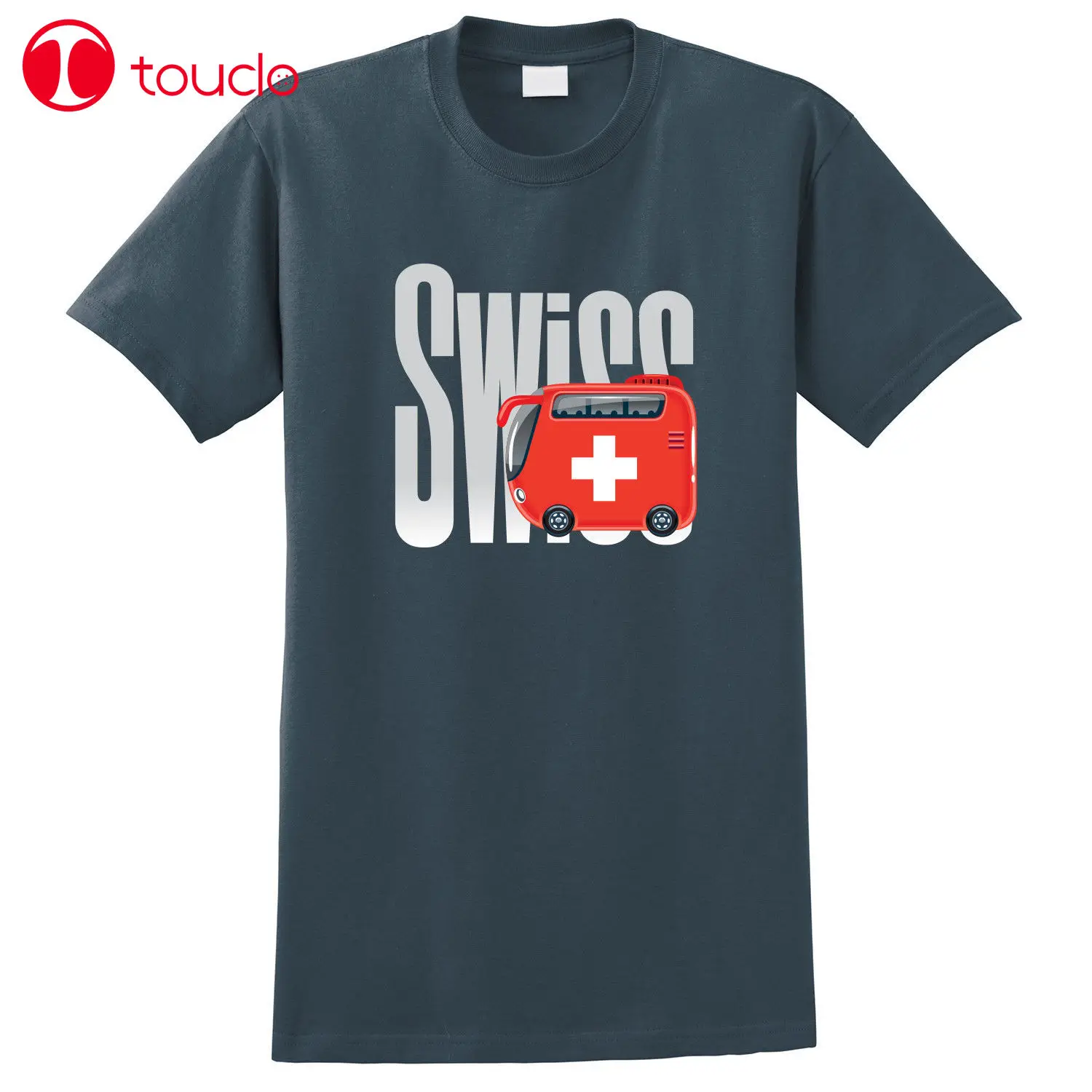 

2019 Summer Sale Switzerland Travel Bus Flag Print T-Shirt Hoodies