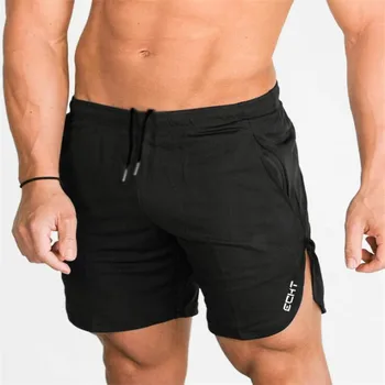 

2019 Summer Running Shorts Men Fitness Gym Shorts Cotton Sport Shorts Workout Jogging Training Exercise Sweatpants