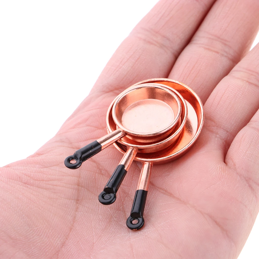 1/12 миниатюрная посуда для варки горшок кукольная Кухня Аксессуары ...