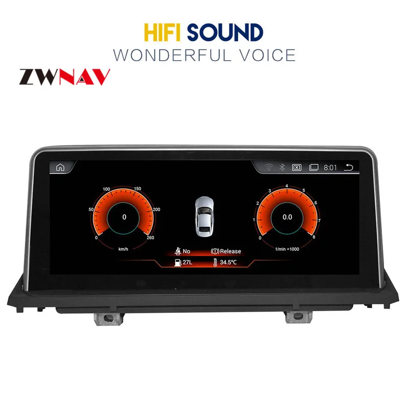 Excellent ZWNAV 10.25"Touch Android Intelligence Car Multimedia Player for BMW X5 E70 F15 F85 X6 E71 F16 F86 GPS Navigation No DVD Player 2