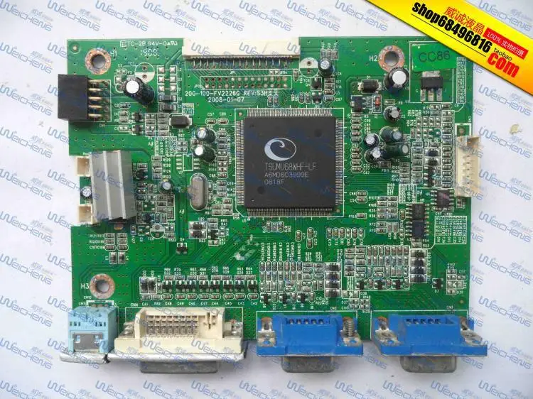 

Free Shipping> N220W logic board 200-100-FV2226G driver board / motherboard / signal board-Original 100% Teste