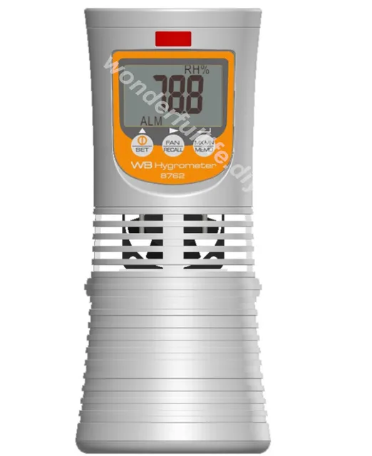 Dry Wet Bulb Thermometer AZ8762 Digital Wet Bulb Hygrometer w/RH Relay