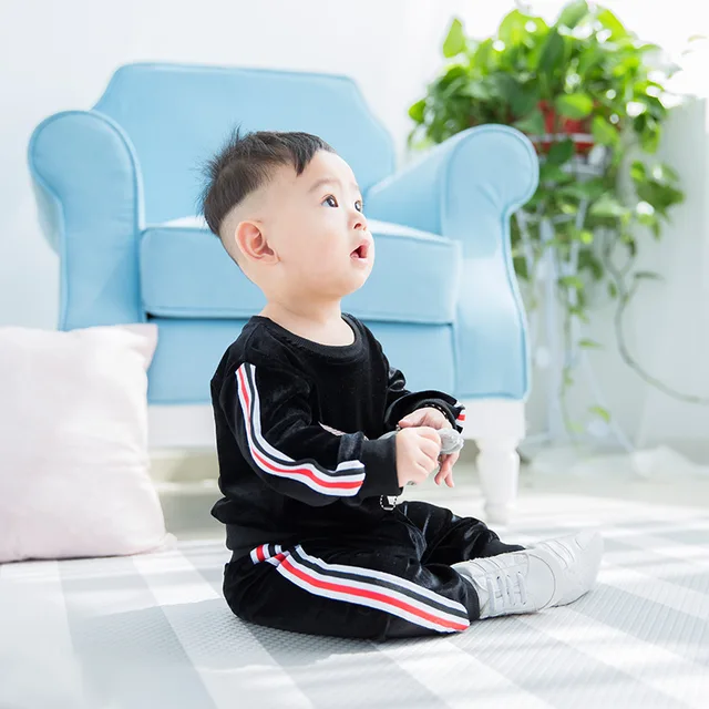 Baby Girl Sports Clothes Set Newborn Toddler Cotton Suit Kids Girl