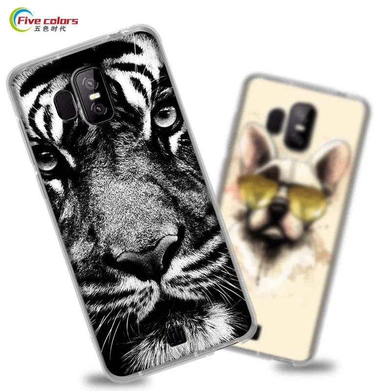 Silicone Case For Homtom S7 5.5 inch Cover Fashion Patterned Soft TPU Anti-knock Back |