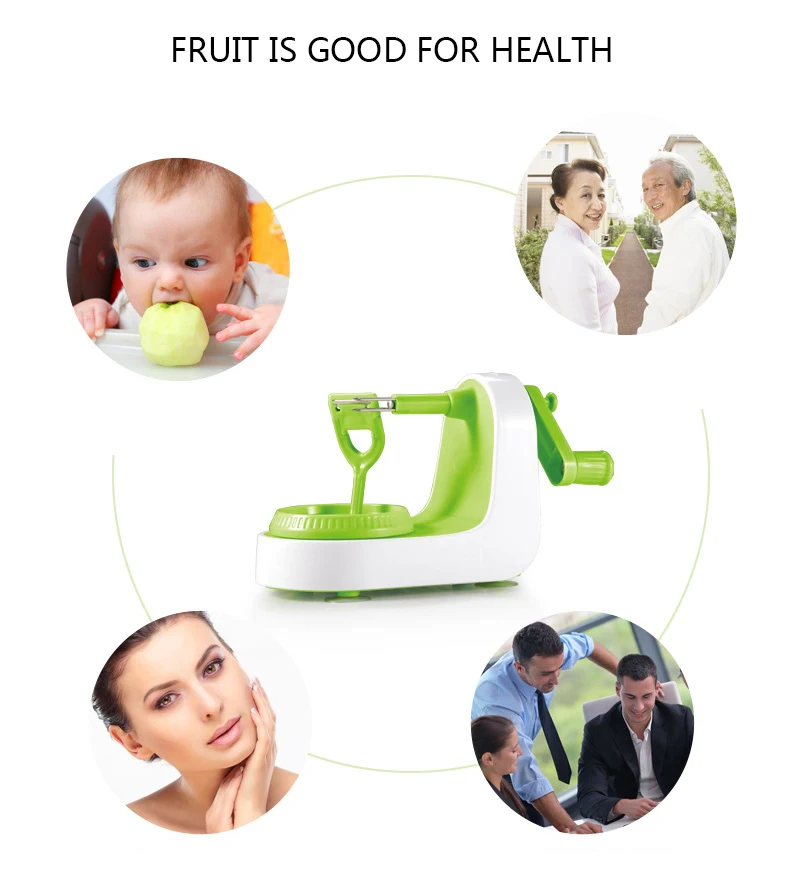 TUUTH Stainless Steel Apple Peeler Slicing Machine Hand-Cranked Apple Fruit Peeled Tool Creative Home Kitchen Tools B11