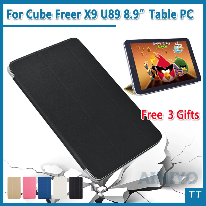 High quality Ultra-thin PU cover Case For ALLDOCUBE/CUBE Freer X9 U89 8.9 inch Tablet PC + free 3 цена High quality Ultra-thin PU cover Case For ALLDOCUBE/CUBE Freer X9 U89 8.9 inch Tablet PC + free 3 цены онлайн