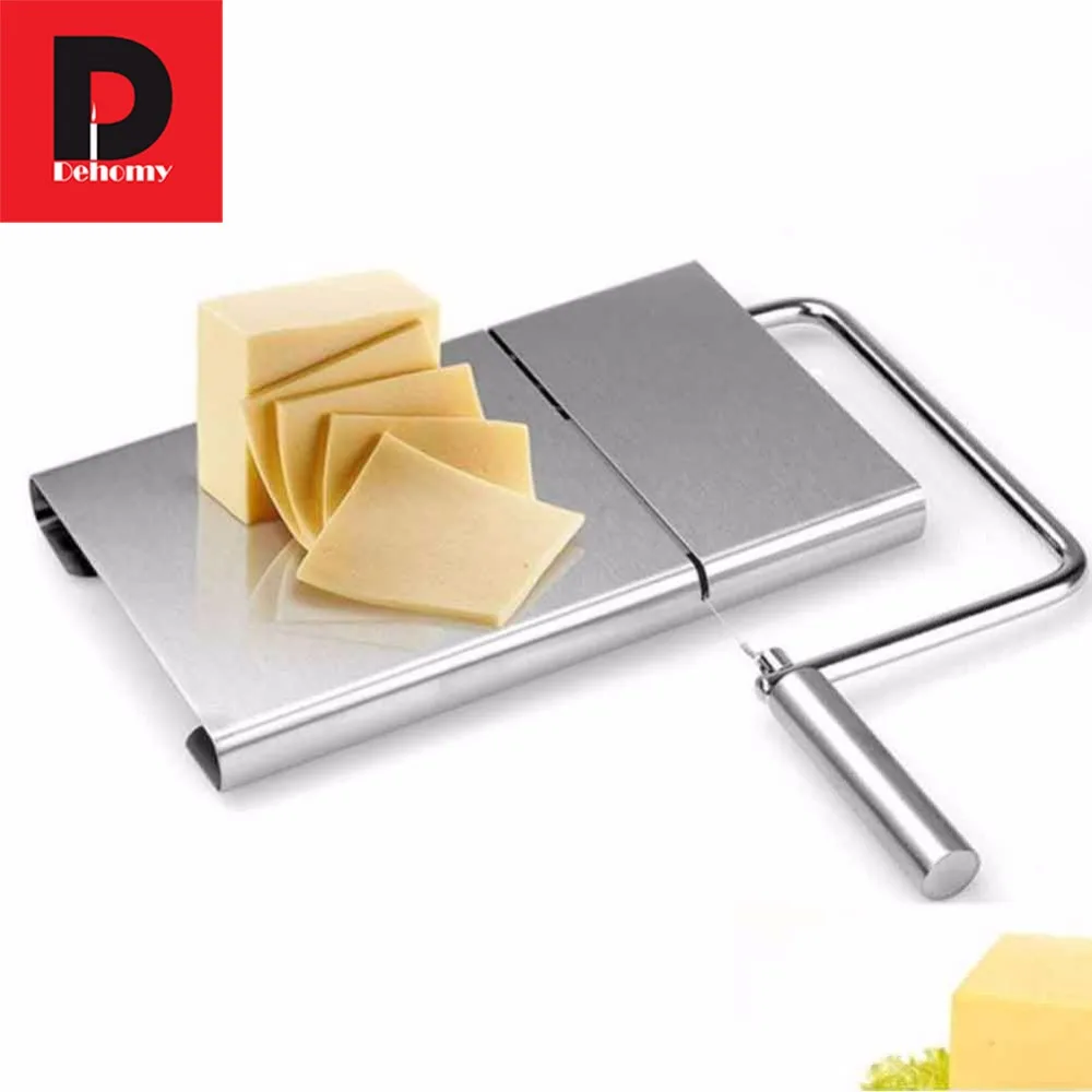 Dehomy Manual Slicers Cheese Cutter Easily Cake Butter Knife Thick