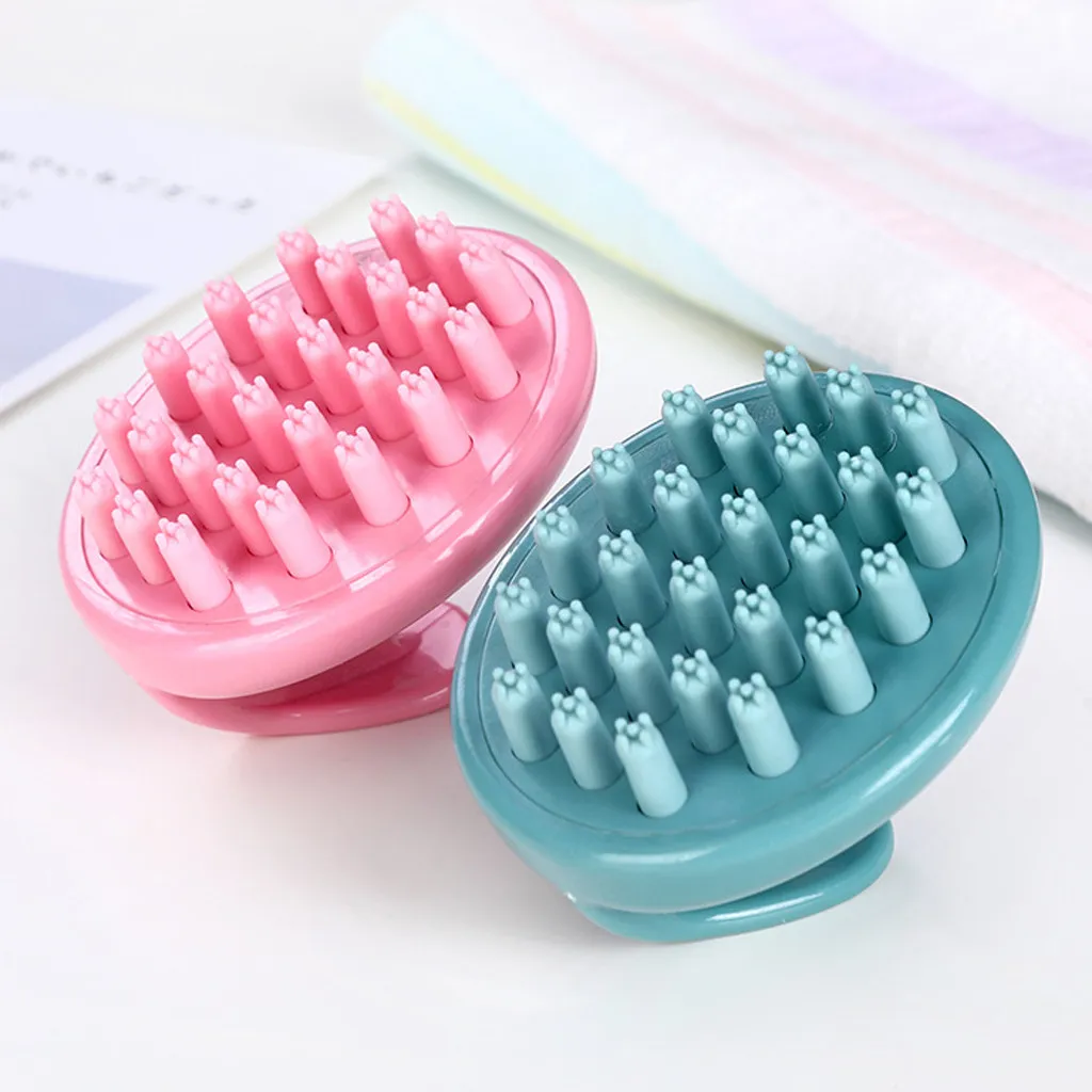 

Hair Shampoo Scalp Brush Body Massage Brush Comb Conditioner Clean Head Care May#24