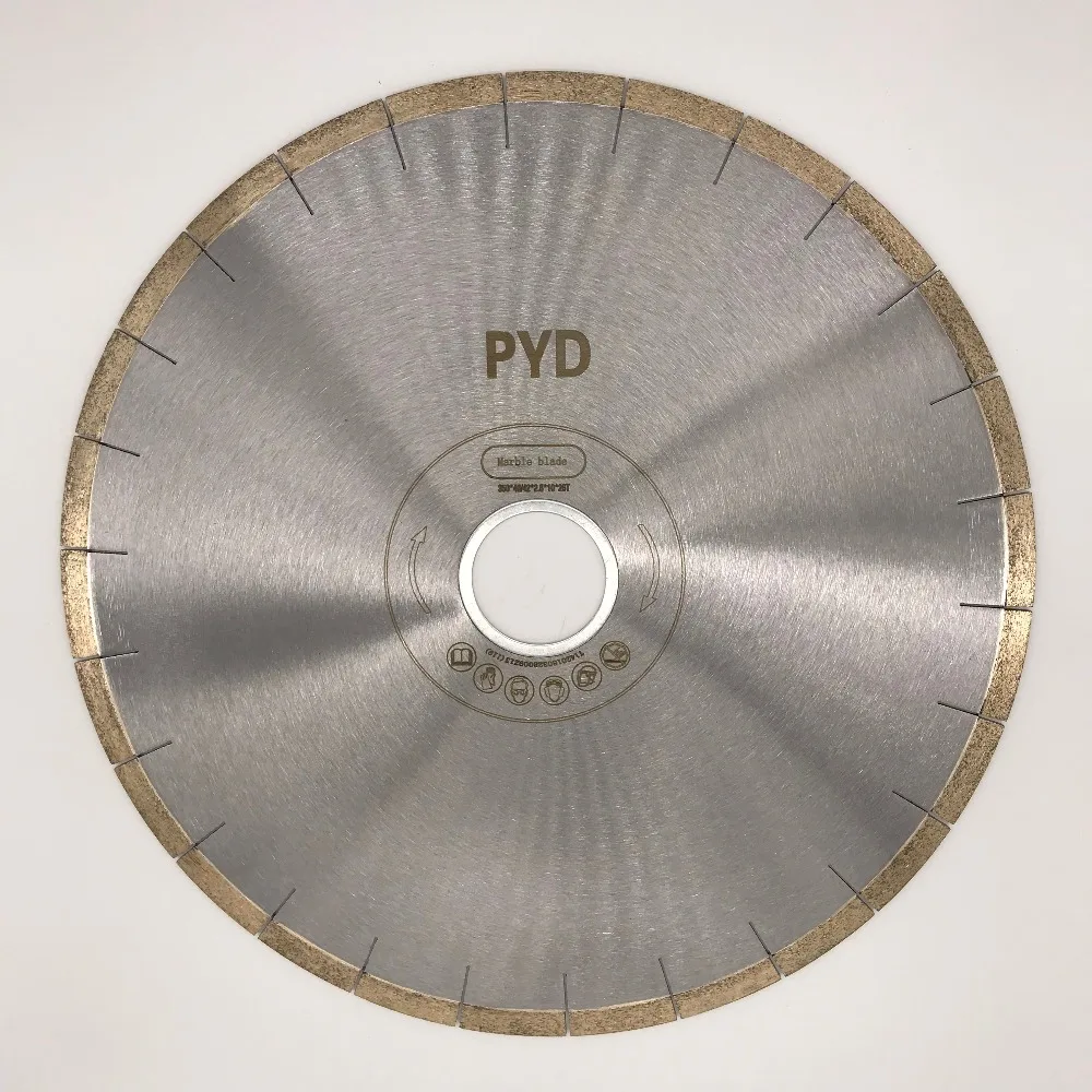 Алмазная пила 14 дюймов(360 мм) бесшумный сердечник режущий диск для мрамора камень внутреннее отверстие 50/60 мм