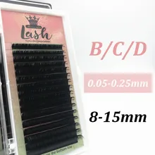 Рождество 16 рядов/Чехол C D curl 3D Корея Россия объем мягкие синтетические индивидуальные норковые Накладные ресницы расширение