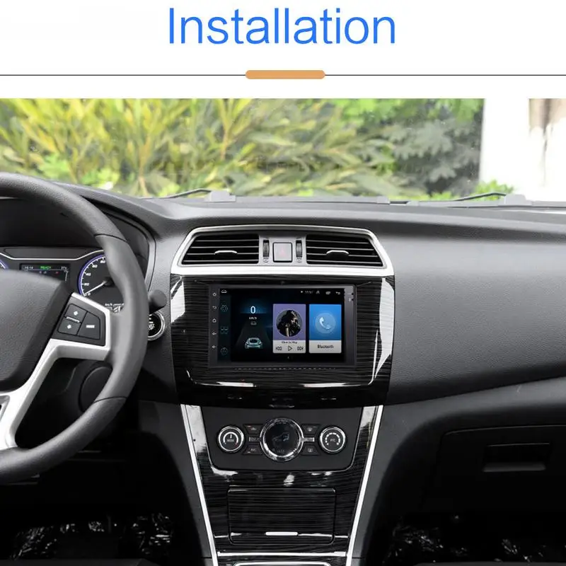 

Car Accessorizes Bluetooth Muti-function Multimedia 7 Inch Smart Android 6.0 2 Din Car Stereo Radio Player GPS Maps Navigator