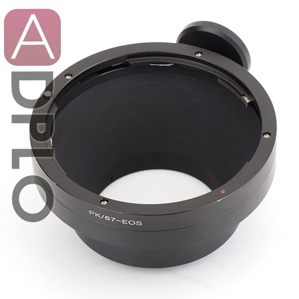 Адаптер для объектива Pentax PK 67 к Canon E0S EF 50D 7D 5D 6D 40D 30D 100D 700D 650D 600D 550D 500D 450D|lens adapter|adapter