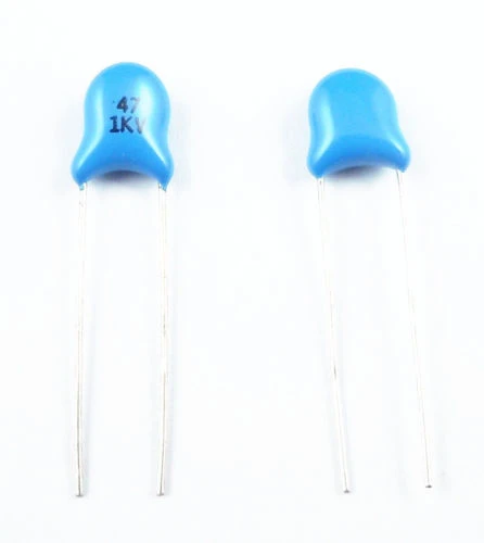 47pF - Condensatore A Disco In Ceramica, 1 KV, Y5P - Foto 1