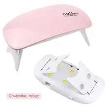 SUNmini лампа для ногтей ультрафиолетовая лампа УФ лампа для гелевого лака Сушилка для ногтей сушка гель лак для ногтей 6 Вт Мини светодиодный USB светильник для ногтей