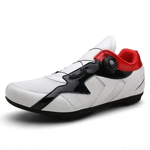 Обувь для велоспорта велосипедная обувь мужские кроссовки дышащий для занятий спортом на улице профессиональная дорожная велосипедная обувь без замка Женская MTB обувь