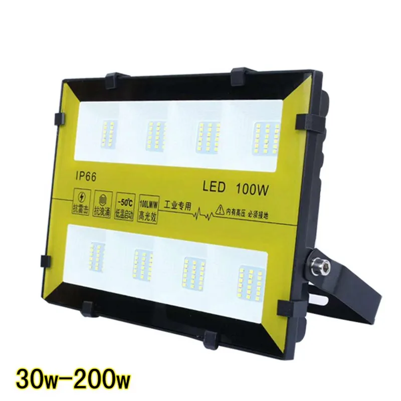 1 шт. AC 220V 240VLED прожекторное освещение, крепление на стену 150W 200W Открытый водонепроницаемый садовый светильник Прожектор газон садовое освещение