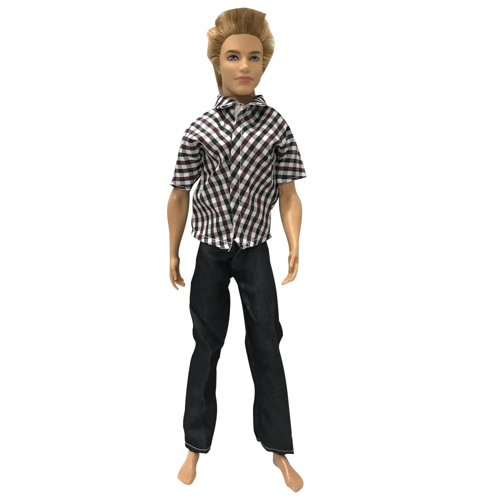 NK One Set Prince Ken Doll's Clothes Fashion Outfit Cool Daily Casual Wear For Barbie Boy Doll AccessoChildren's Gift 51B | Игрушки и