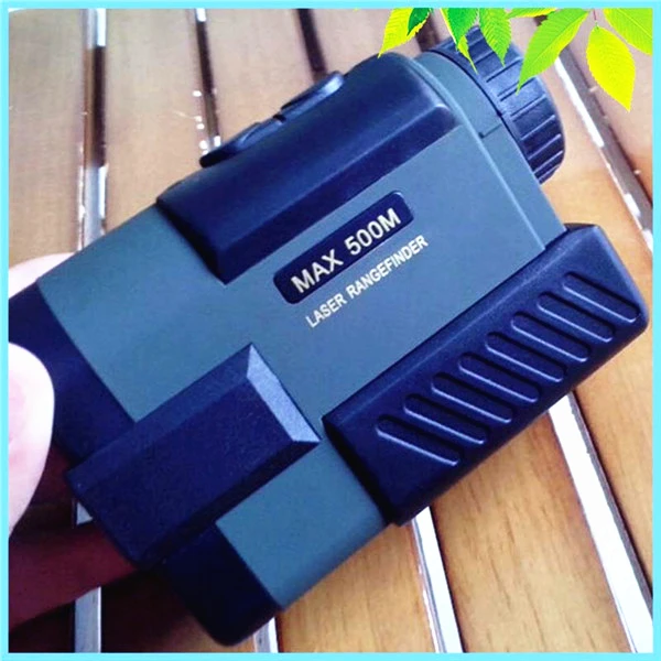 

500m Hunting Laser Rangefinders 6X Monocular Waterproof Bow Arrow Deer Hunting Laser Distance Meter with Tripod Interface