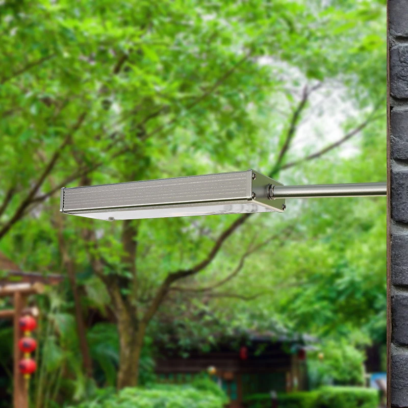 Новое поступление 48 светодиодов микроволновый радар датчик движения Солнечная