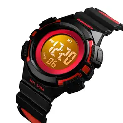 50 м Водонепроницаемый детские часы ребенка часы Плавание Спорт на открытом воздухе электронные часы премиум-бренда детские наручные часы