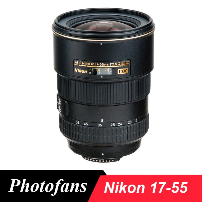 Nikon 17-55 объектив AF-S DX Zoom-NIKKOR мм f/2 8 г IF-ED линзы для | Электроника